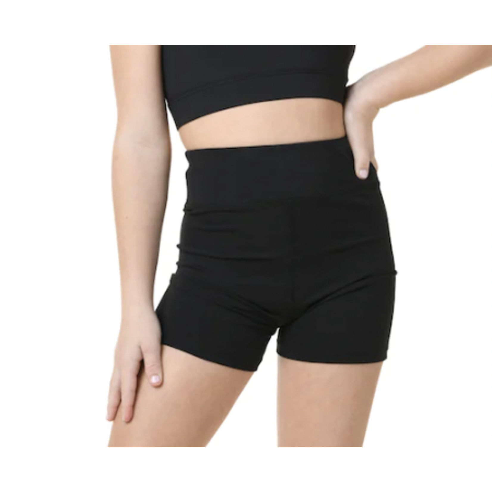 22406C Hi-Waist Booty Short