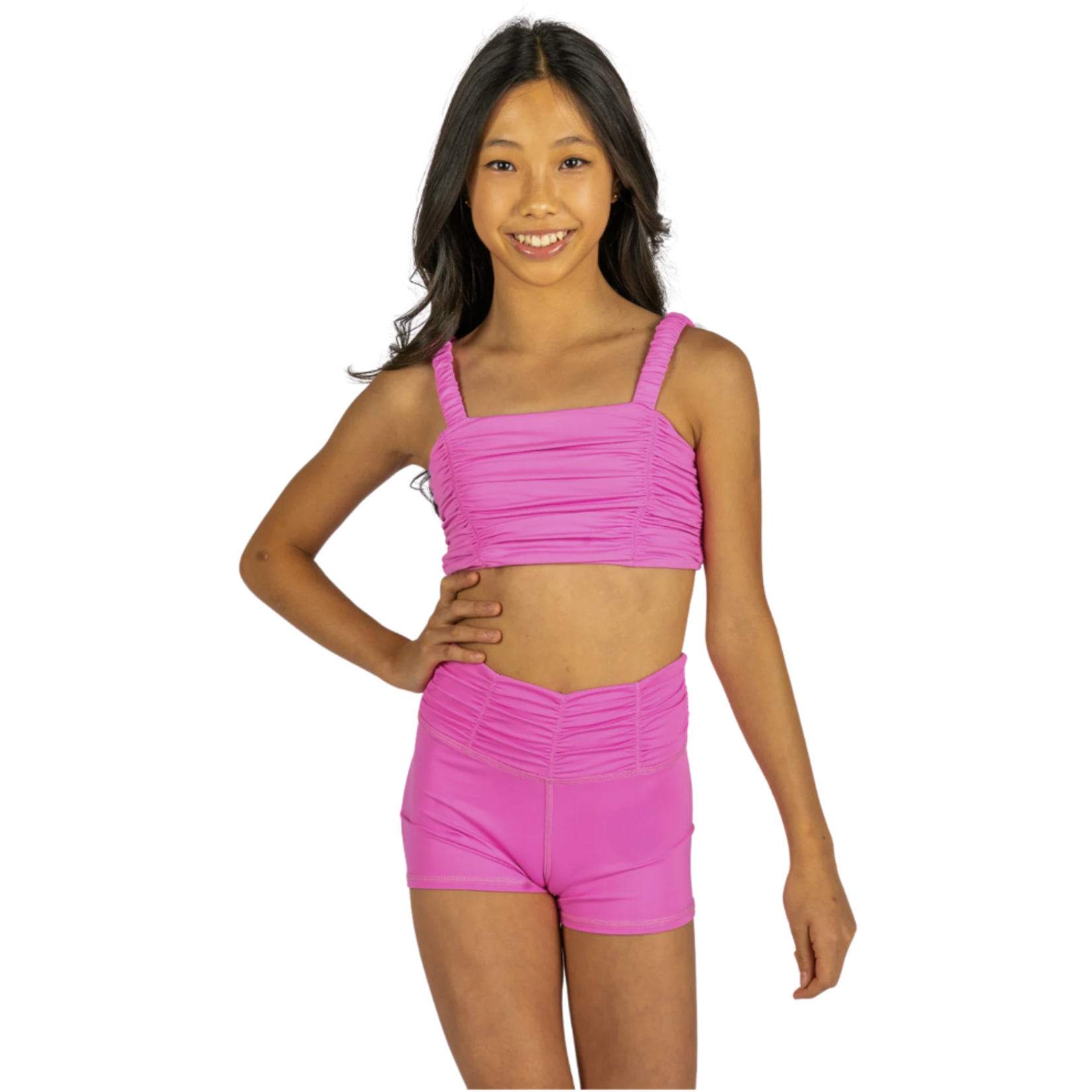 24009-Sassy Scrunch Top