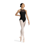 L3317 Hi Neck Open Back Leo