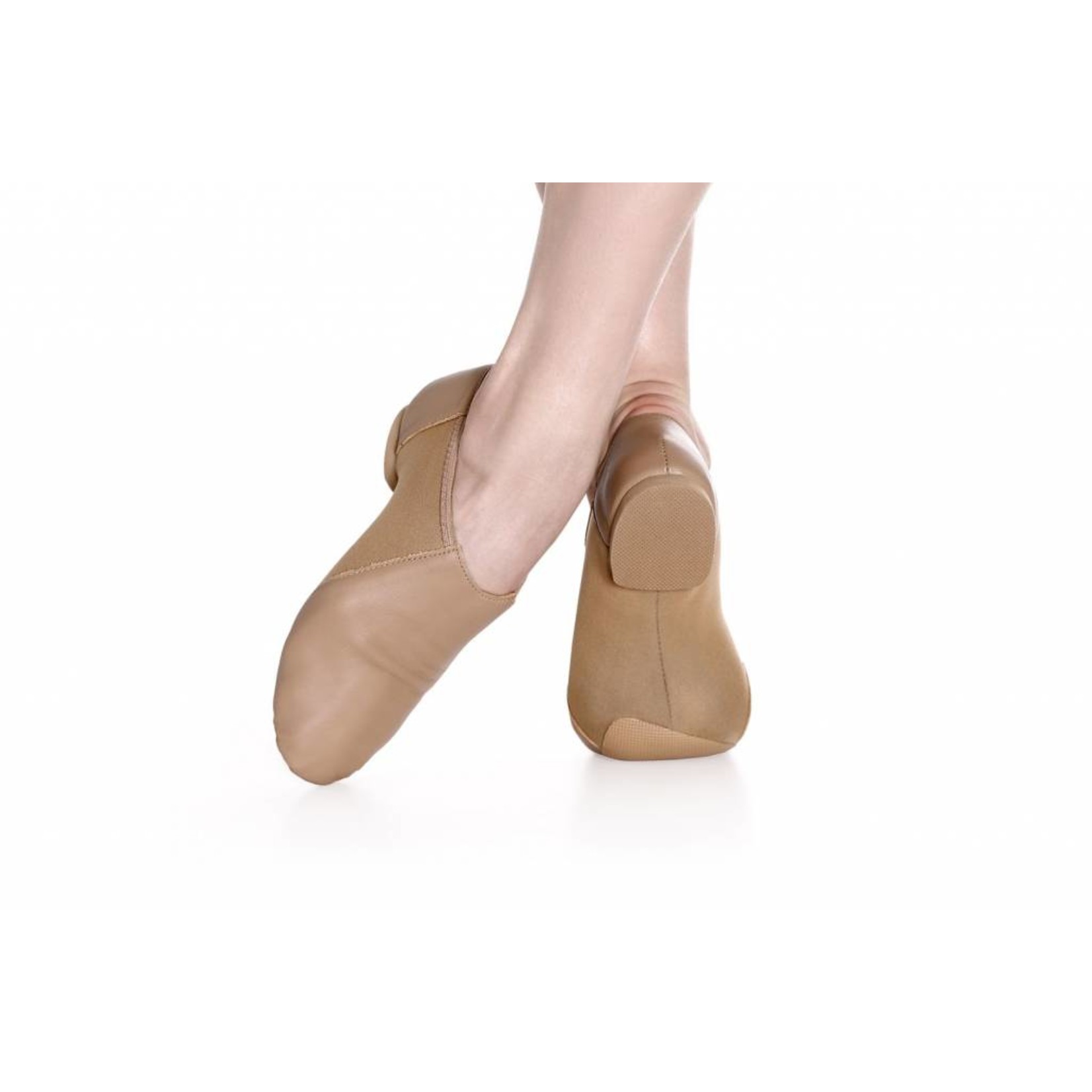 JZ43 - JAVA Leather Jazz Shoe w/ Neoprene Arch