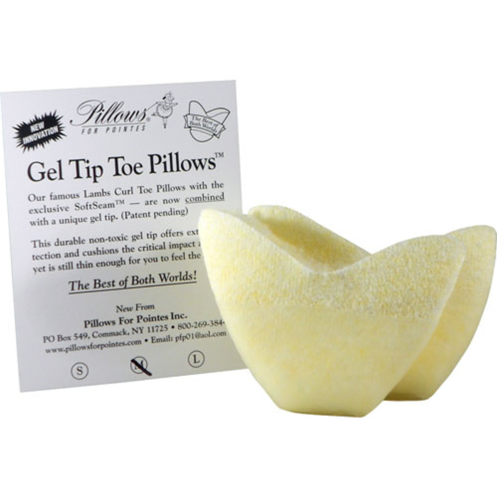 GTTP-Gel Tip Wool Toe Pillows