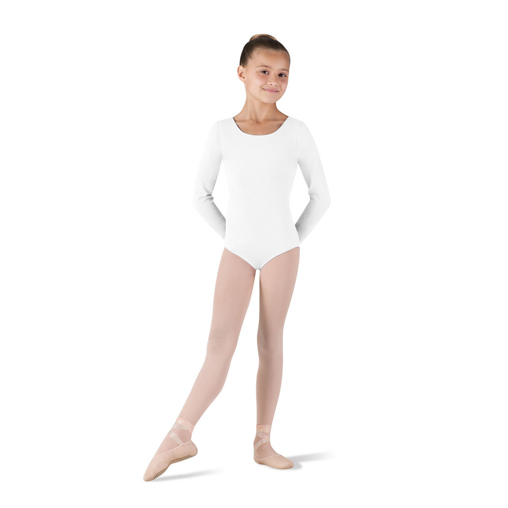 CL5409: Bloch Girls' Basic Long Sleeve Leotard