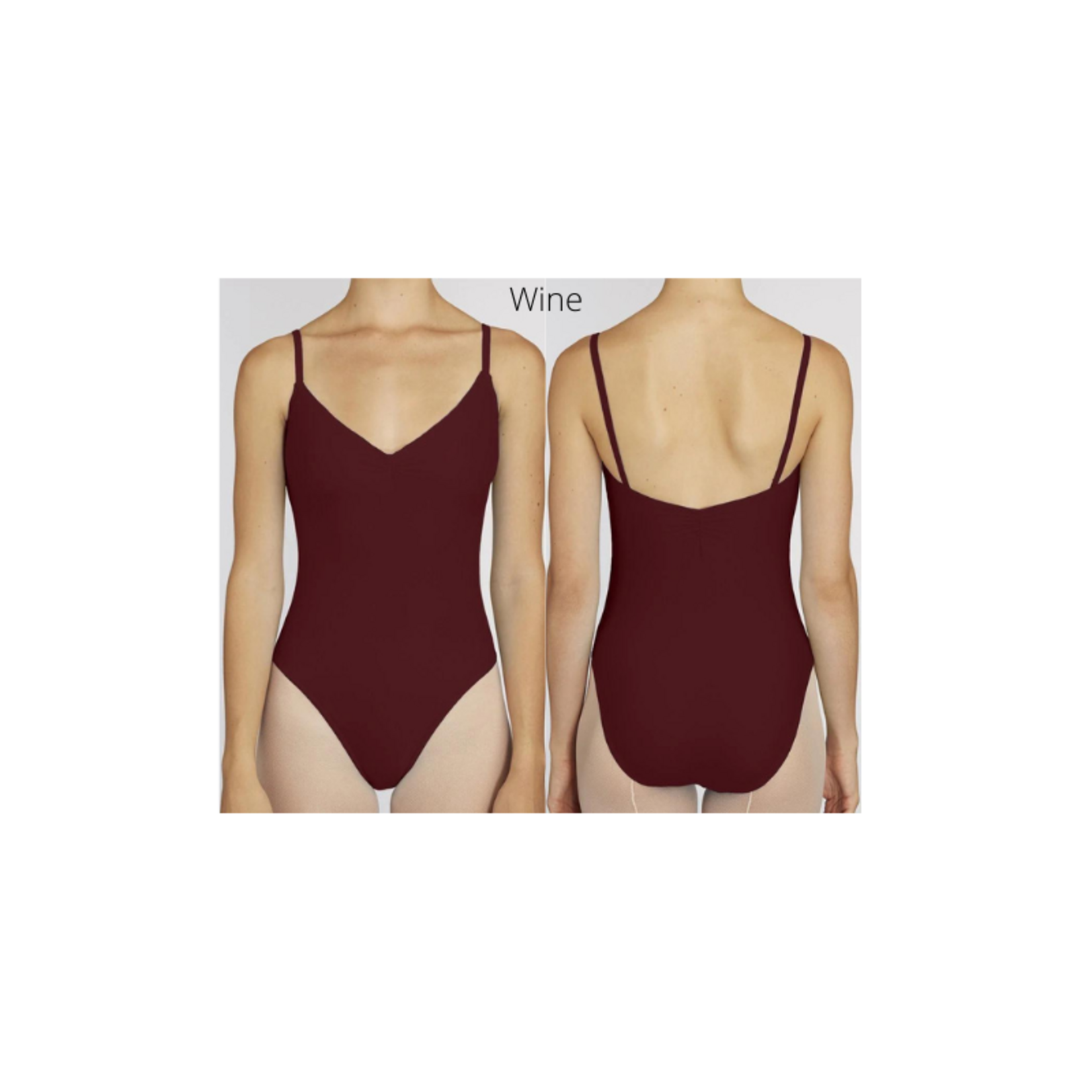 BP Pinch Front Back Leotard