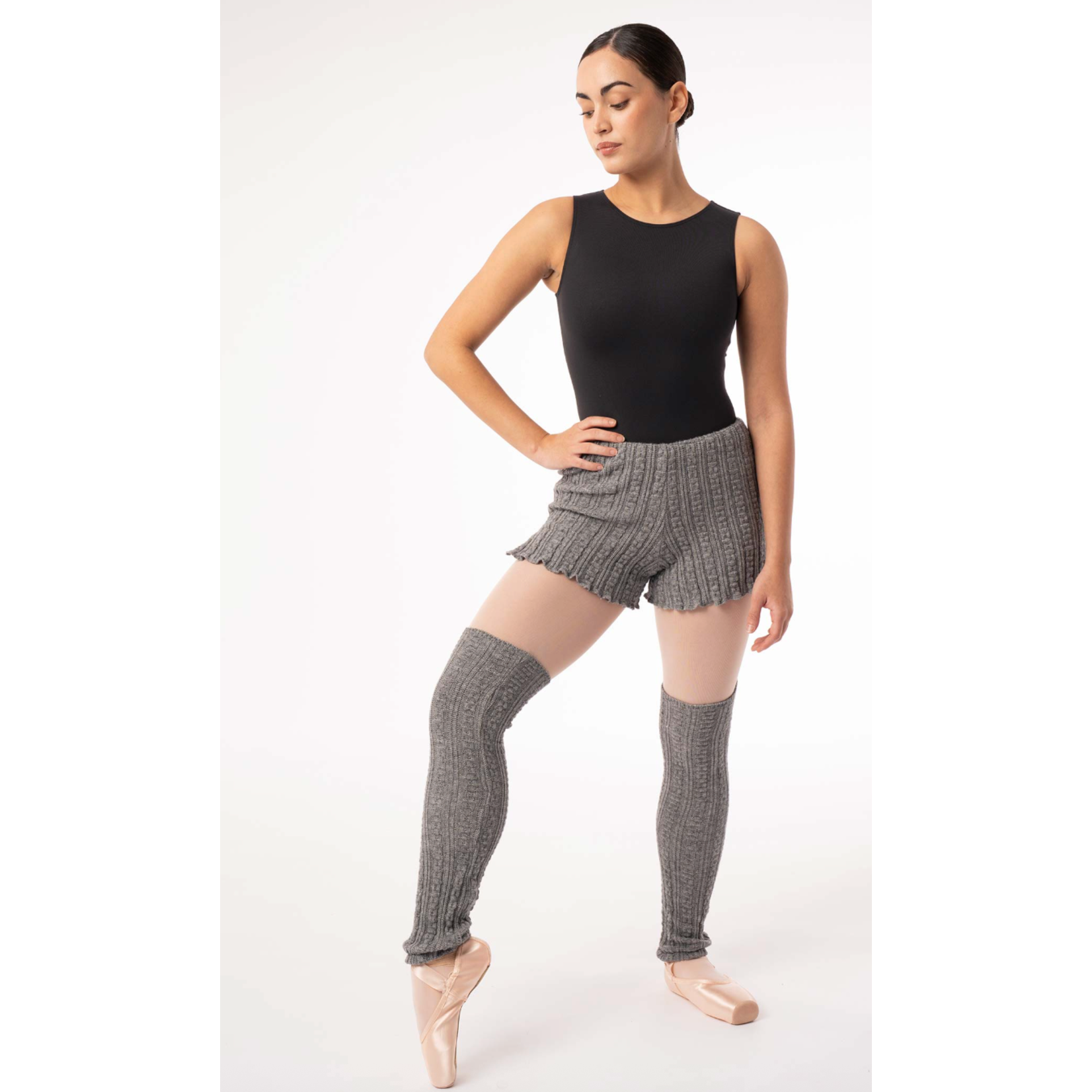 2044- FAITH Twisted Stitch Leg Warmers