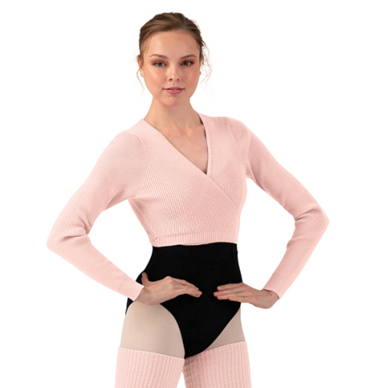 Z30018 Knit Wrap Sweater