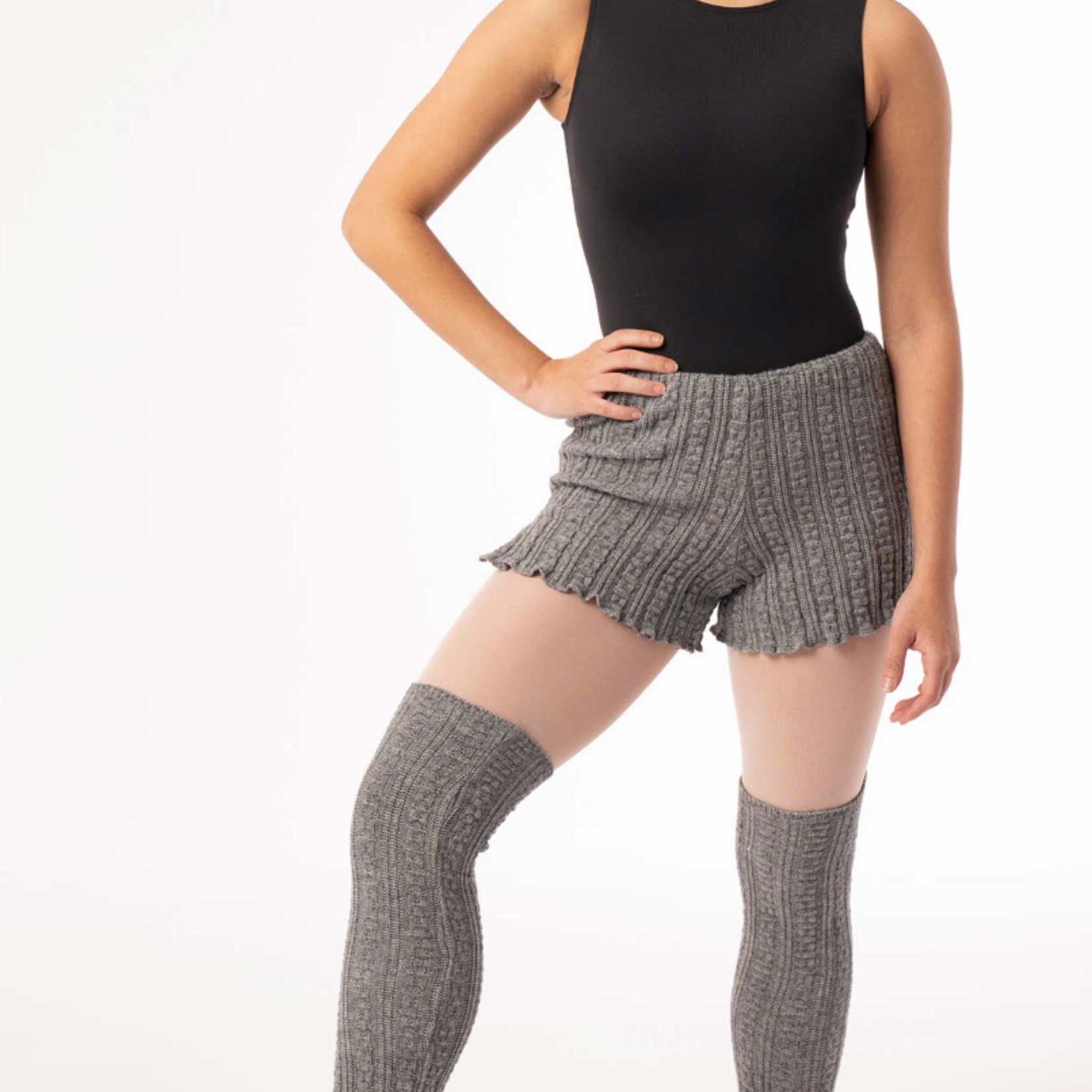 Intermezzo 2044- FAITH Twisted Stitch Leg Warmers