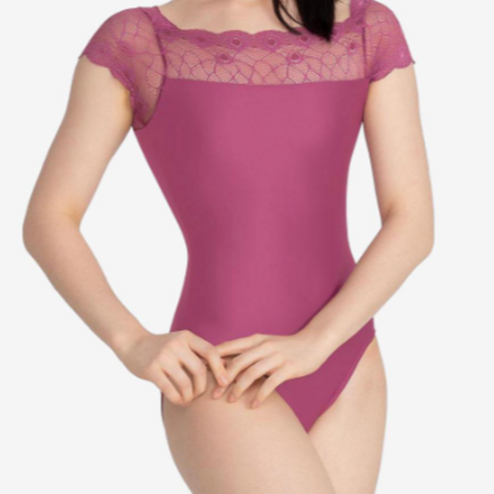 So Danca BY55 - Poliana Cap-Sleeve Leo