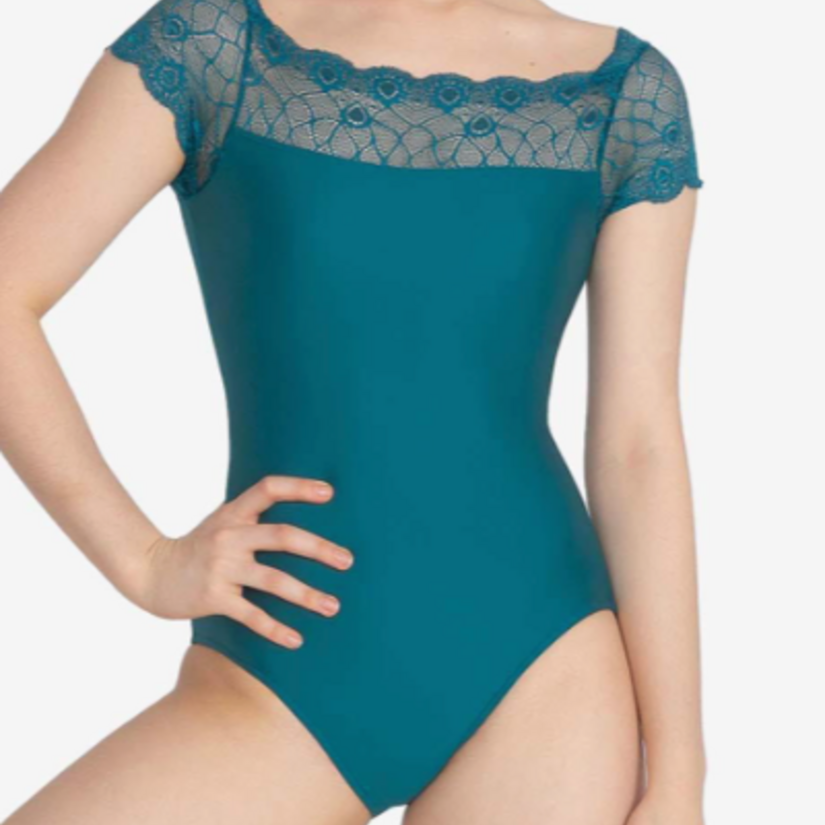 So Danca BY55 - Poliana Cap-Sleeve Leo
