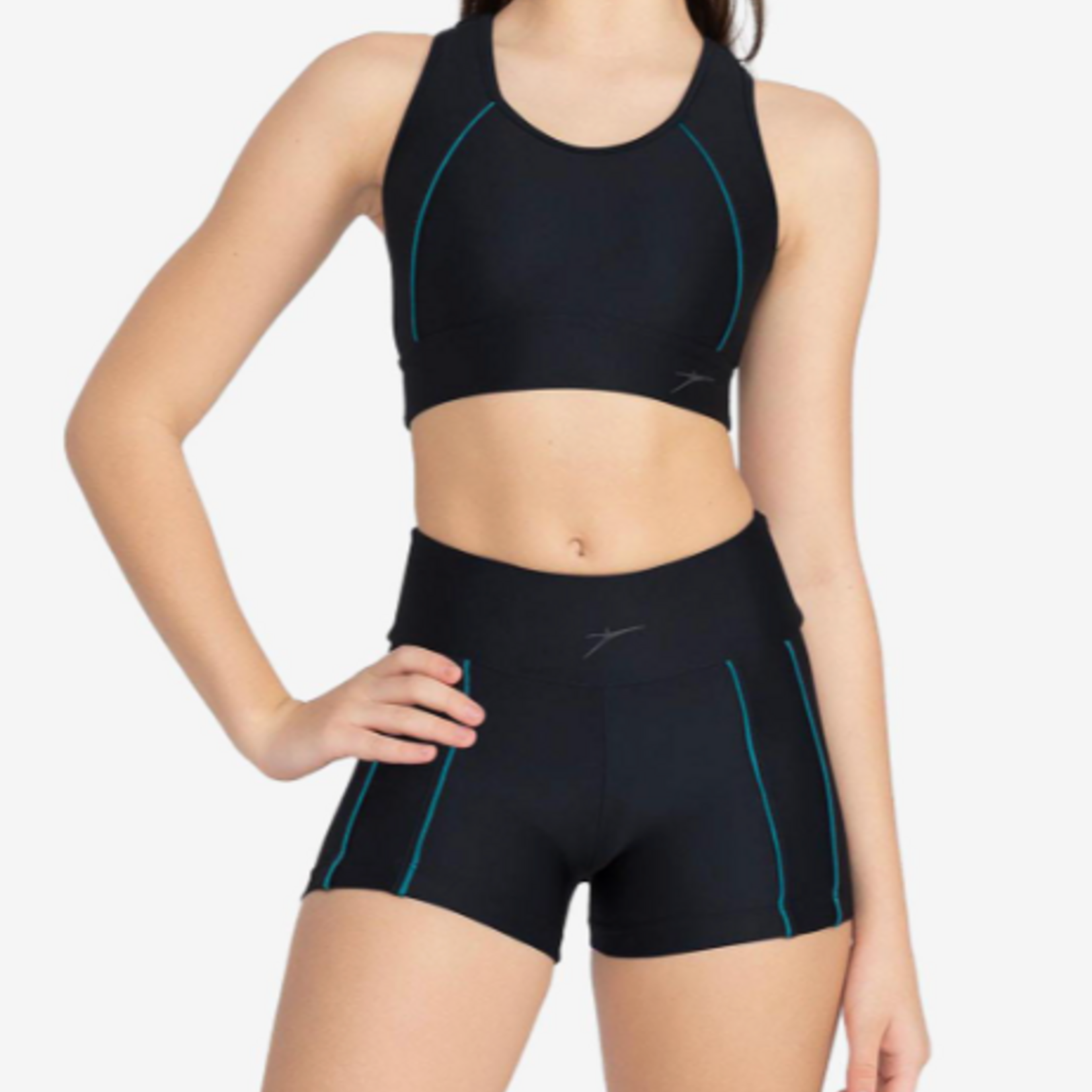 So Danca BY60C- Nath Child High-Waisted Fitted Shorts