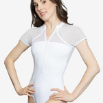 So Danca TP174 - Vail Short Sleeve Mock-Neck Leo