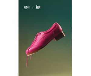 S0313LG- Ladies Jason Samuels Smith Tap Shoe Pebble - The Dance Store