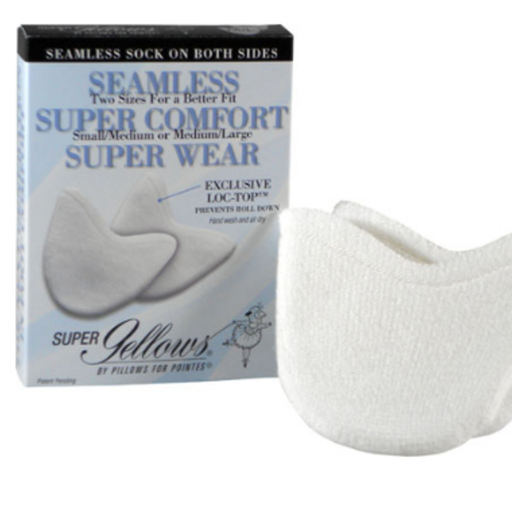 Pillows for Pointe SUPG-Super Gellows Toe Pads