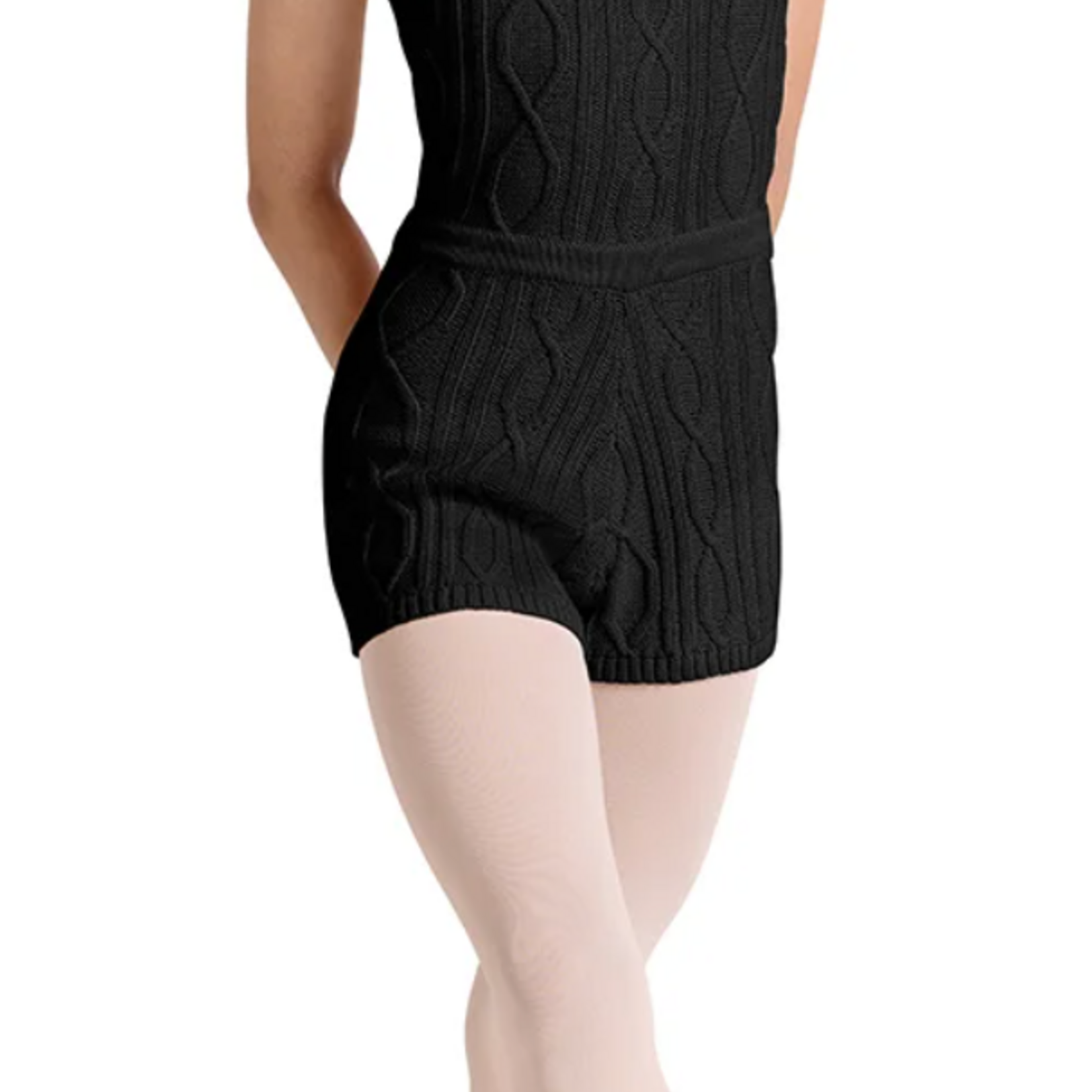 Bloch, Mirella CU12002 Knit Short Warm-Up Unitard
