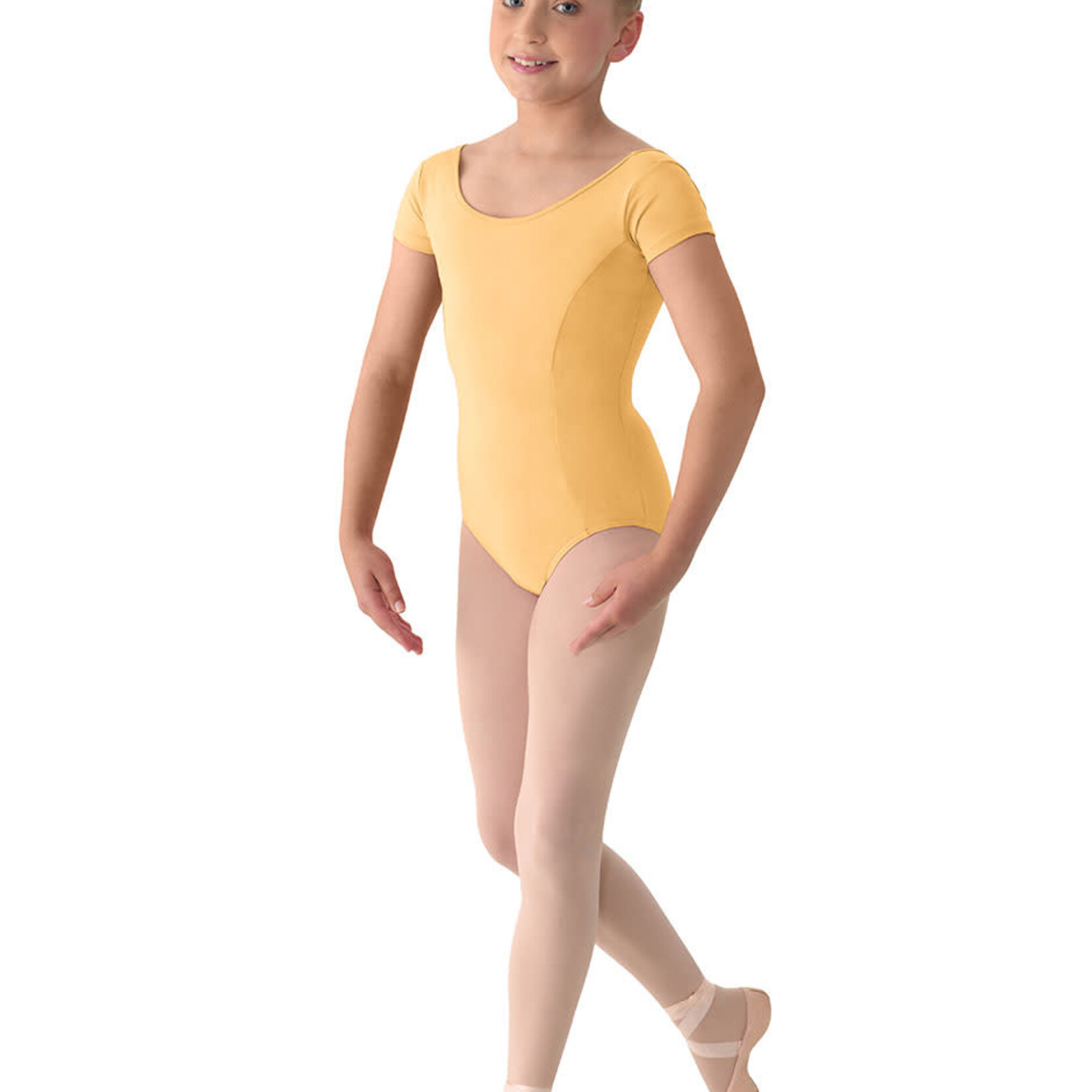 Bloch, Mirella M515C-Cotton Princess Cap Sleeve