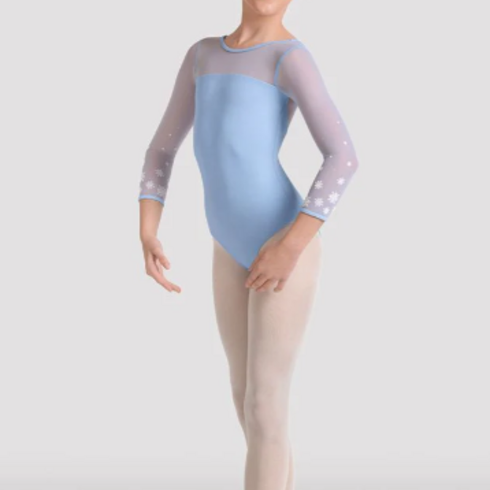 Bloch, Mirella M60002C 3/4 Mesh Sleeve Leo
