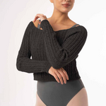 Intermezzo Fedora Cropped Long Sleeve Sweater