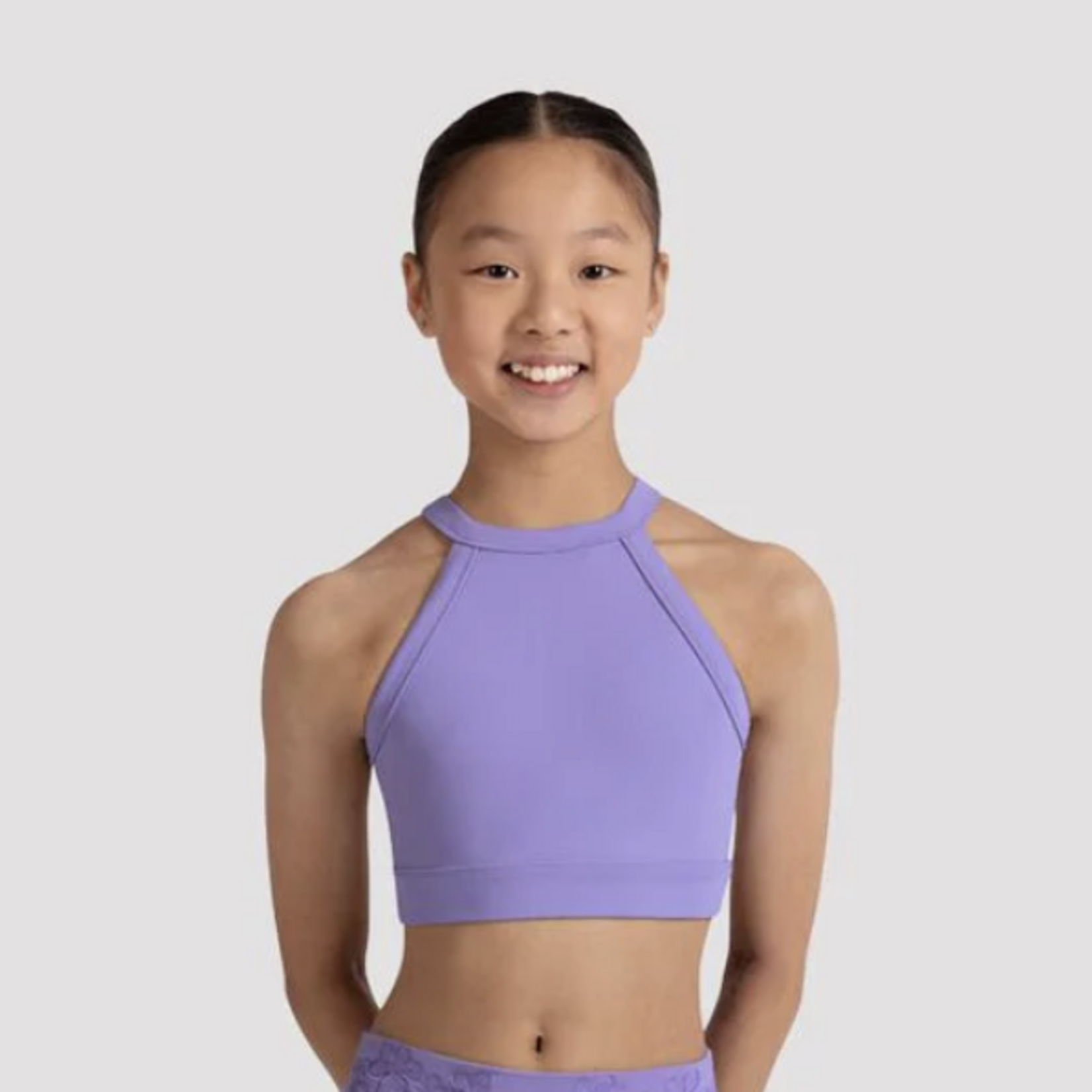 Bloch, Mirella CZ30008 Back Embroidery Crop Top