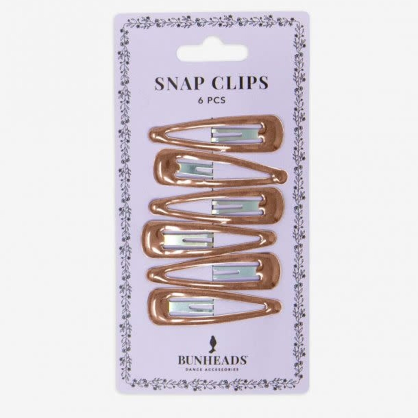 Capezio & Bunheads BH1513 - Snap Clips - LIGHT BROWN