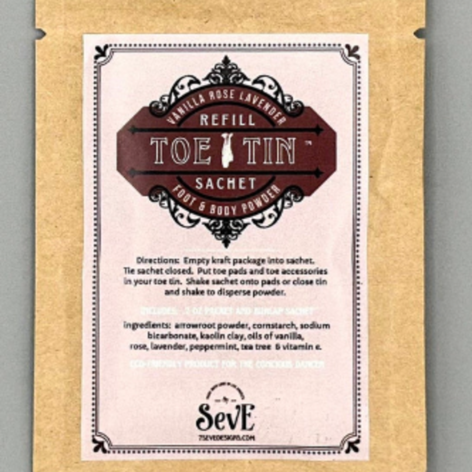 7SevE Designs Toe Tin REFILL PACK