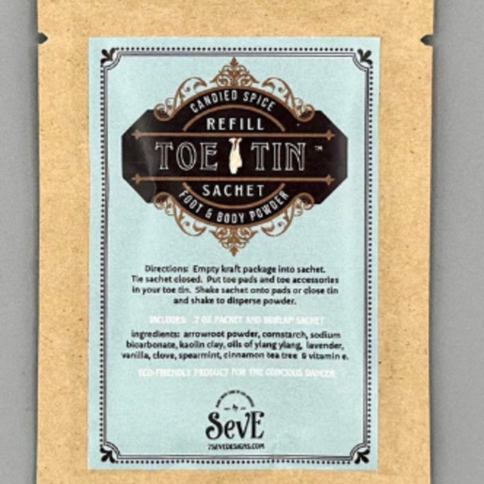 7SevE Designs Toe Tin REFILL PACK