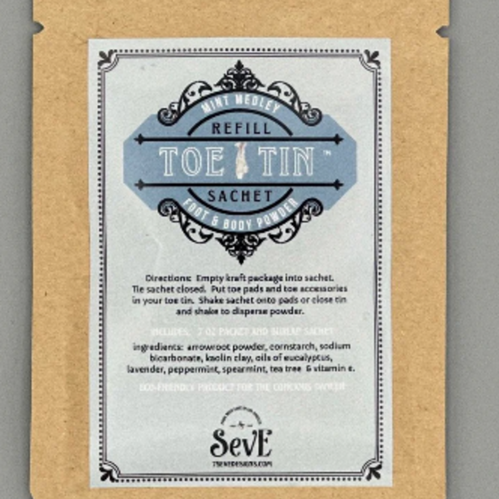 7SevE Designs Toe Tin REFILL PACK