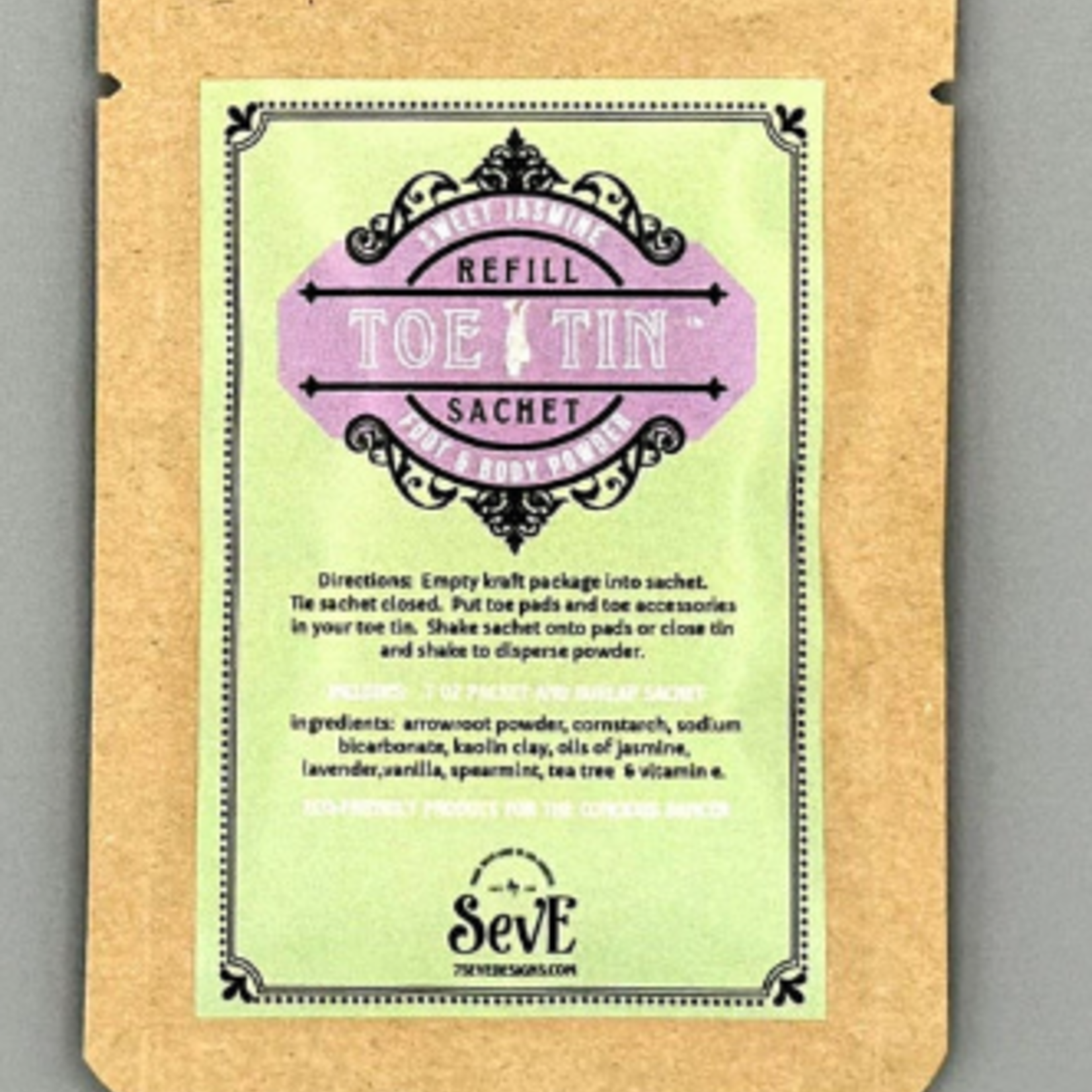 7SevE Designs Toe Tin REFILL PACK