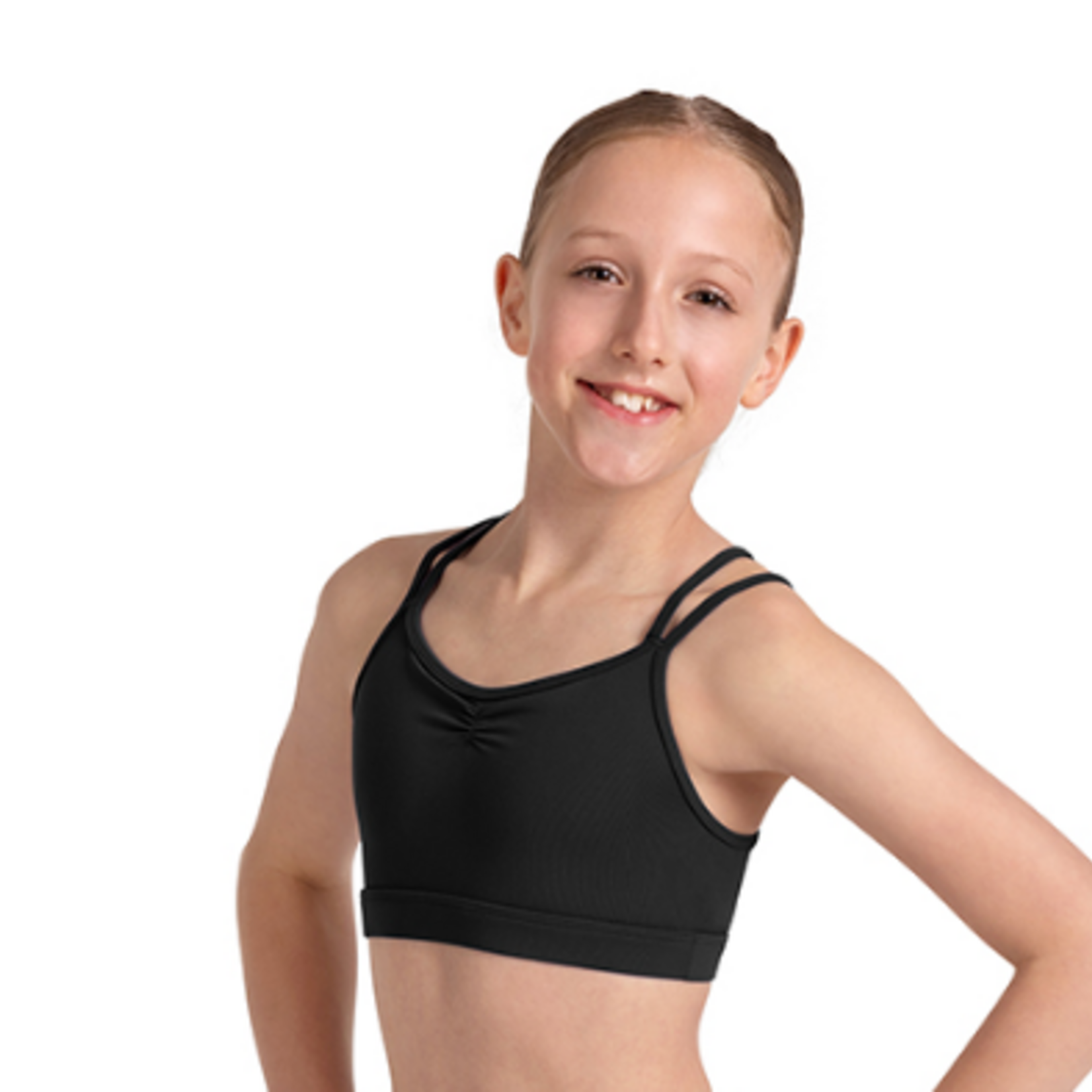 Bloch, Mirella M30005C Cross Back Crop Top