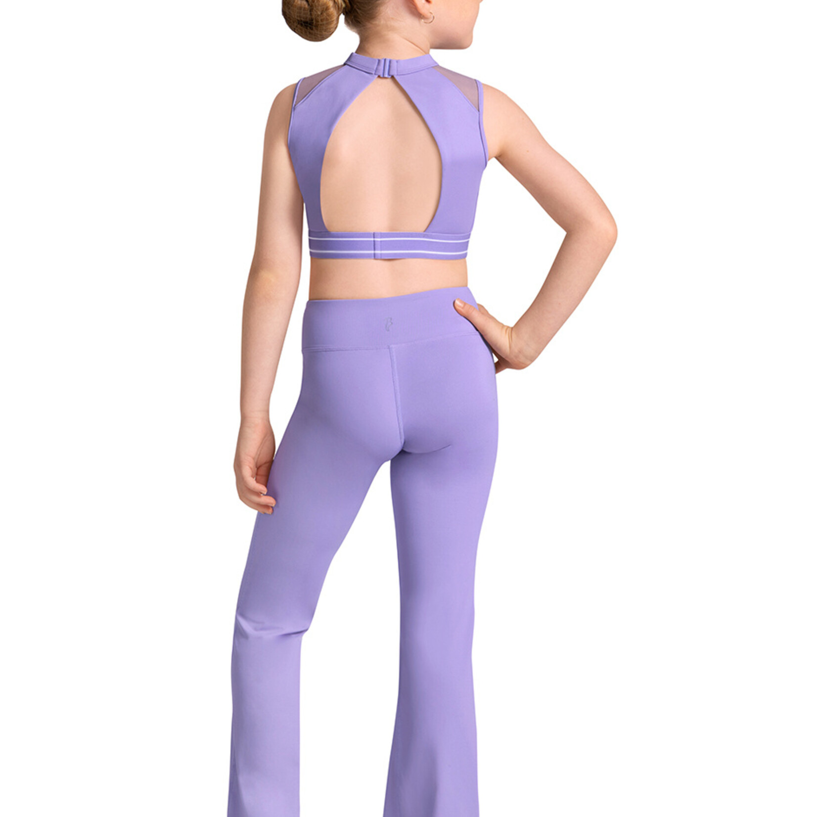 Bloch, Mirella CZ30028 Mesh Panel Crop Top