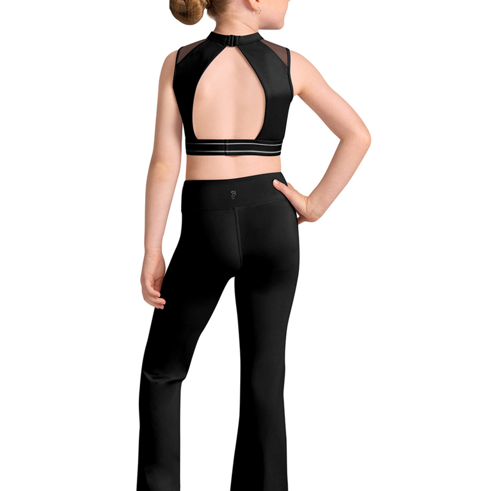 Bloch, Mirella CZ30028 Mesh Panel Crop Top