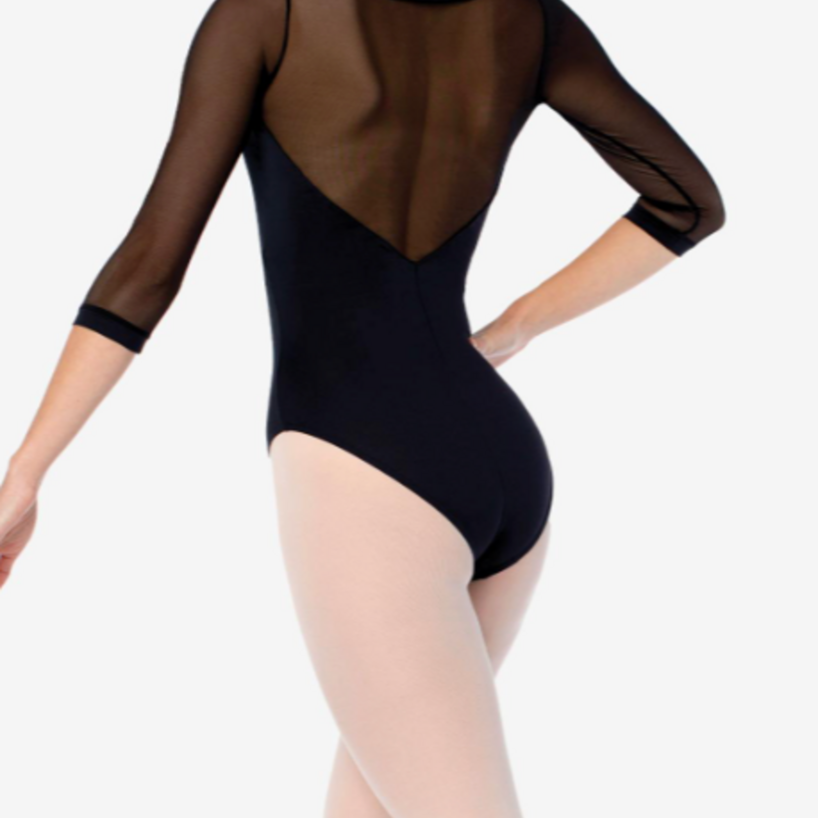 So Danca SL129 - Paola, 3/4 Sleeve Mesh Leo