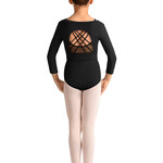 Bloch, Mirella M30011C - 3/4 Sleeve Open Bck Top