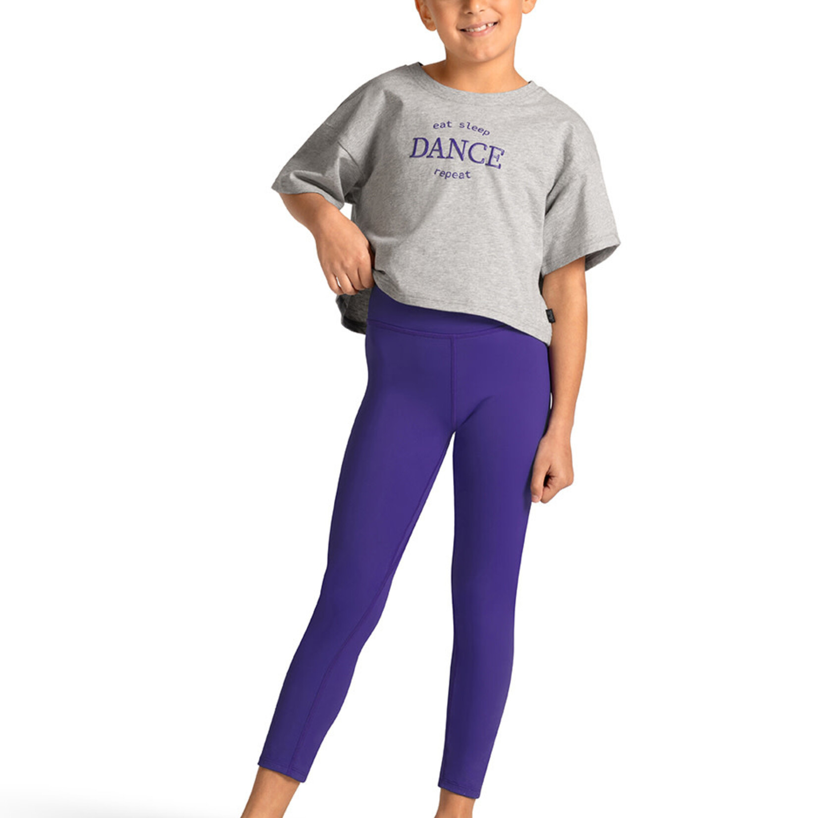 Bloch, Mirella M30013C - Crop Print T-Shirt