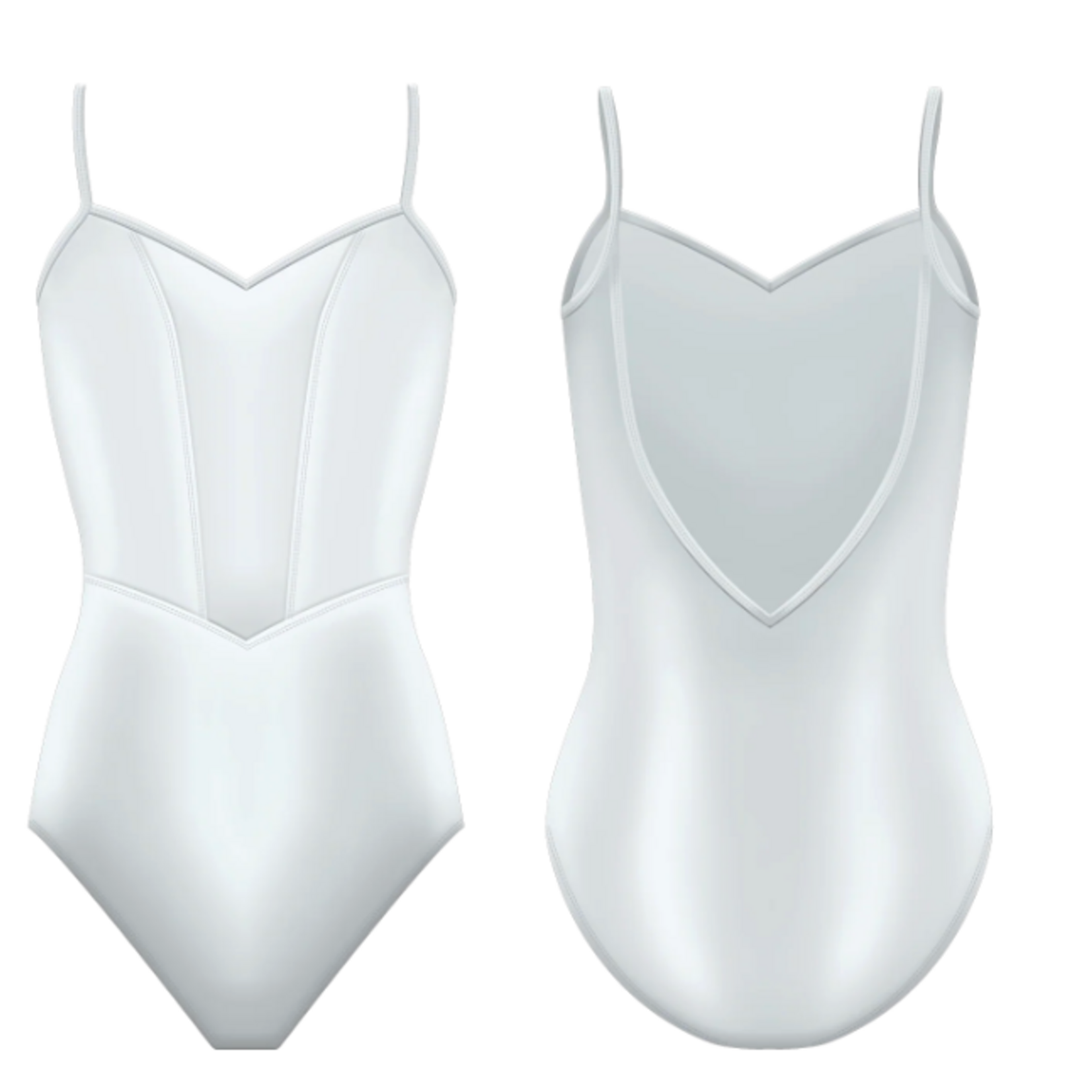 Danse De Paris L0012L - Natasha V-Front Double Cami Leo