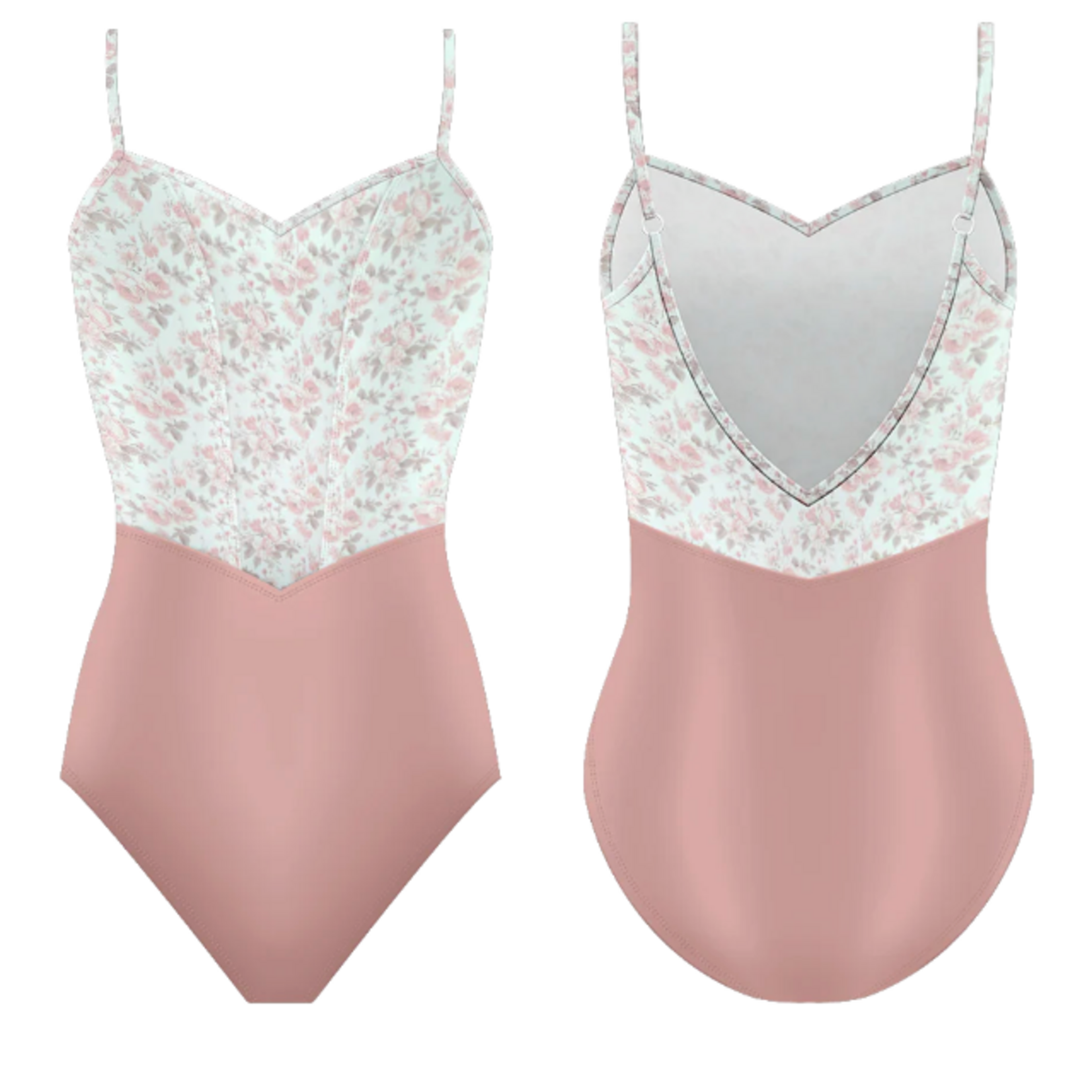 Danse De Paris Demi Jardin Perle Adjustable V-Front Leo