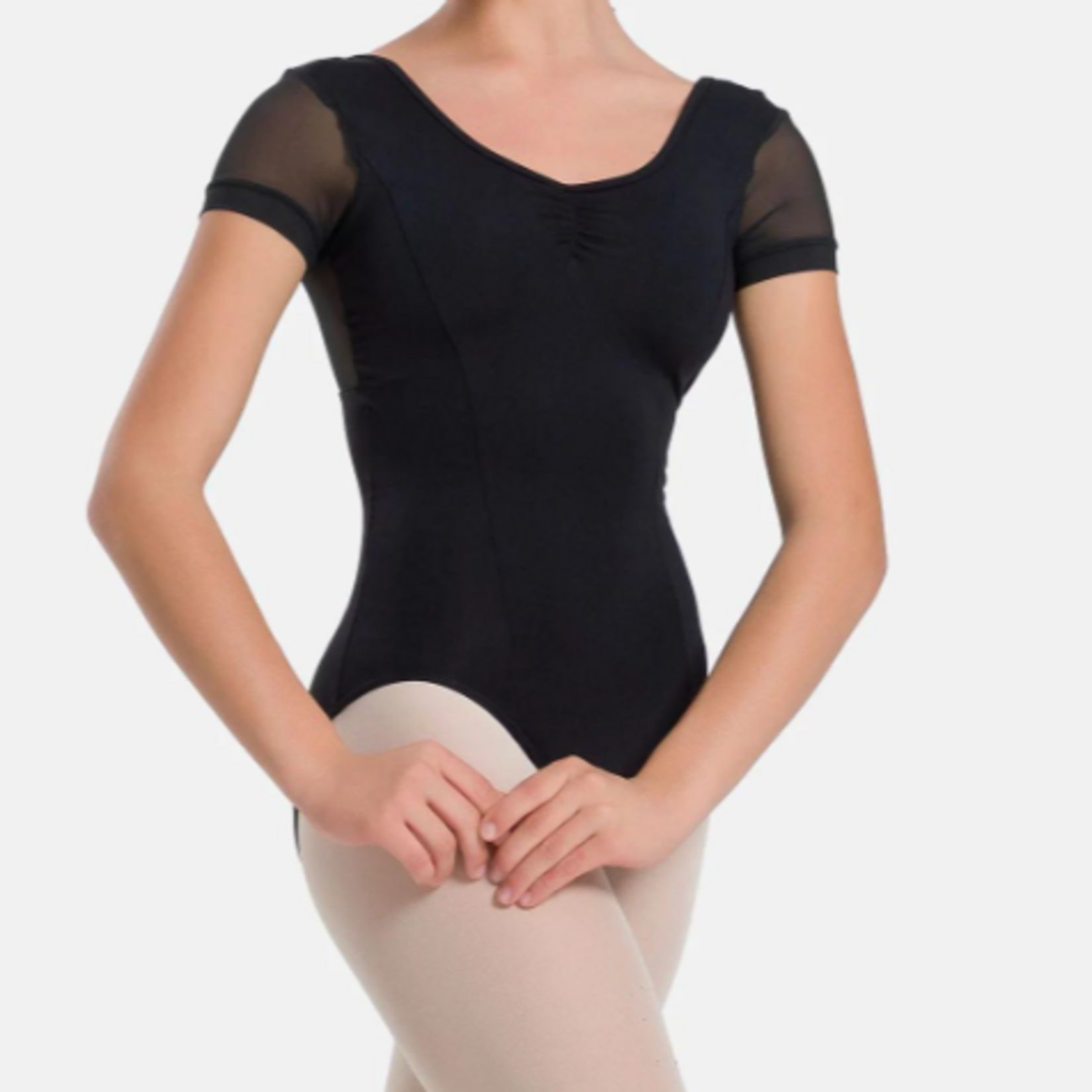 So Danca SL240 - Kiki Mesh Cap Sleeve Leo