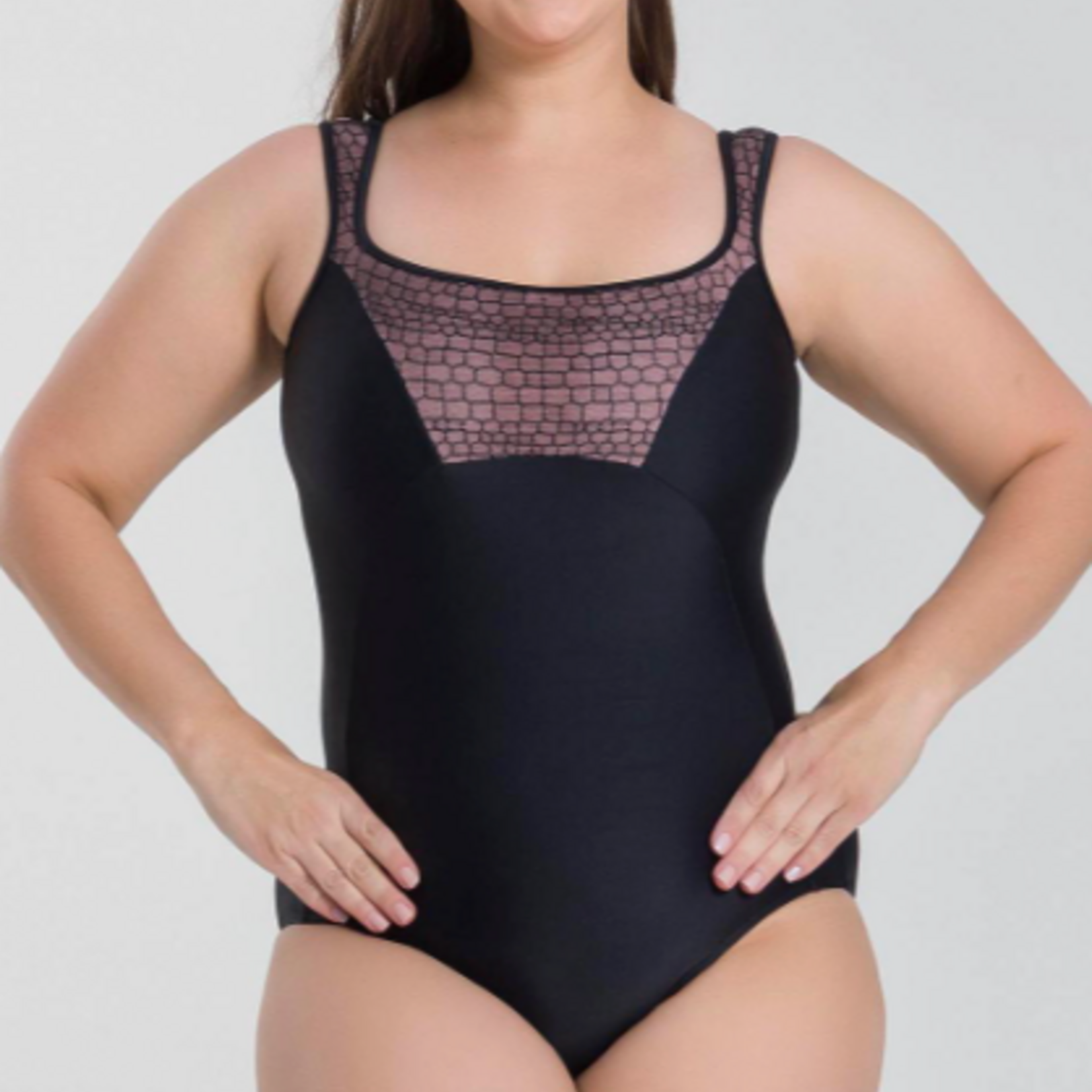 So Danca BY66CV Michaelina Two-Tone Halter Leo