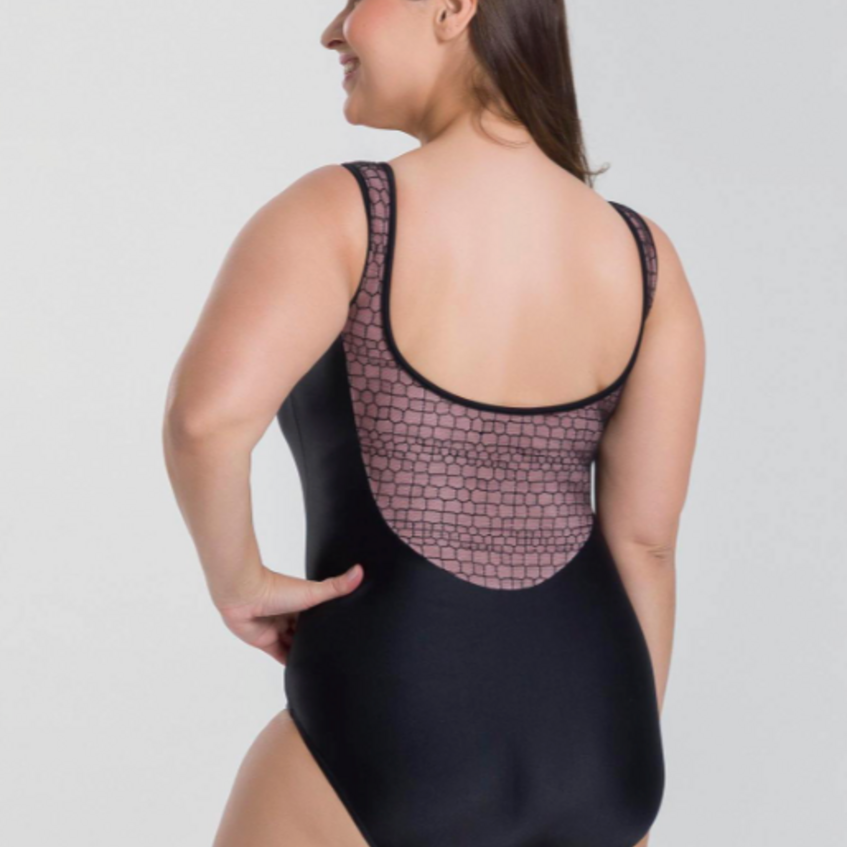 So Danca BY66CV Michaelina Two-Tone Halter Leo