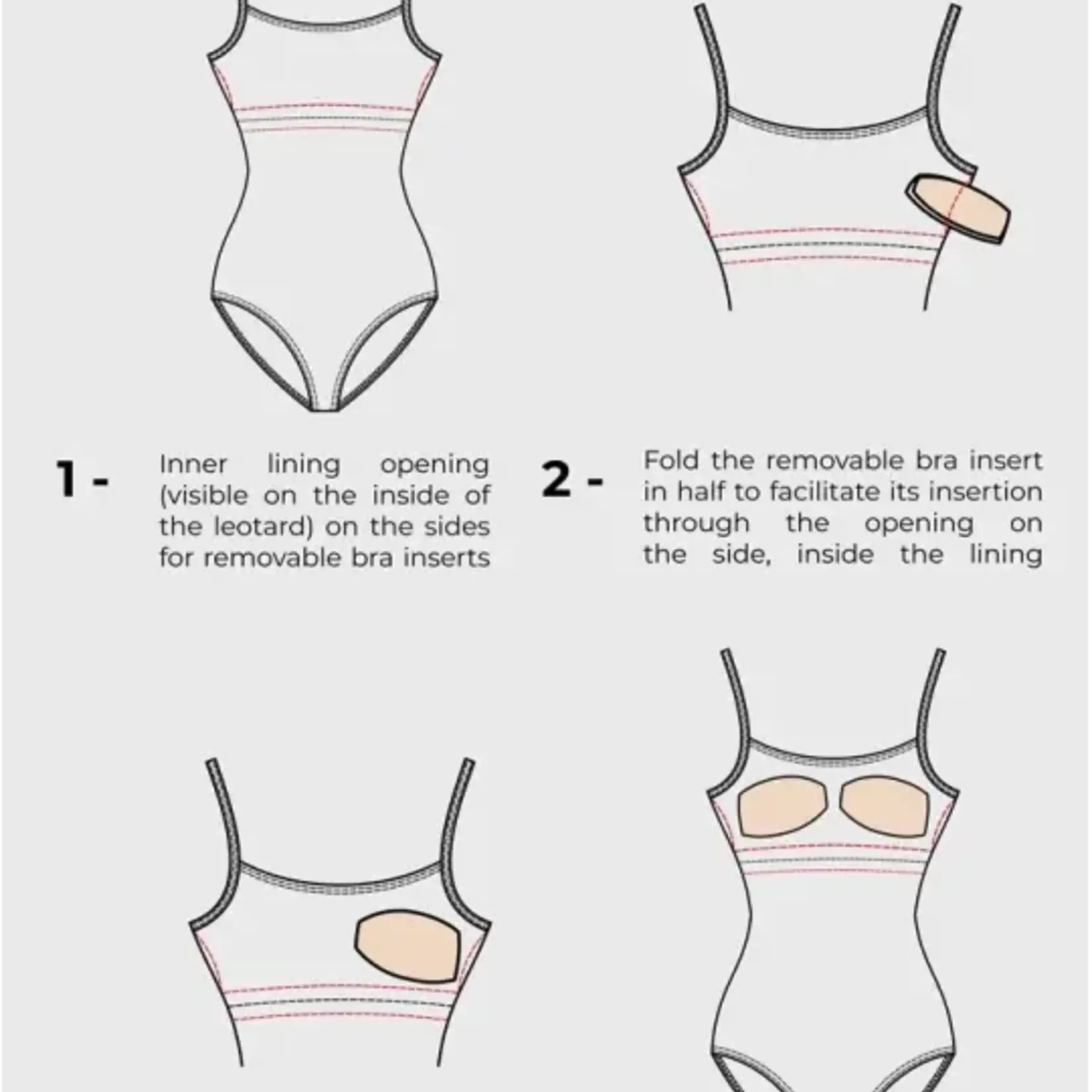 Wear Moi MARGOT Thin Strap Pinch-Front Leo