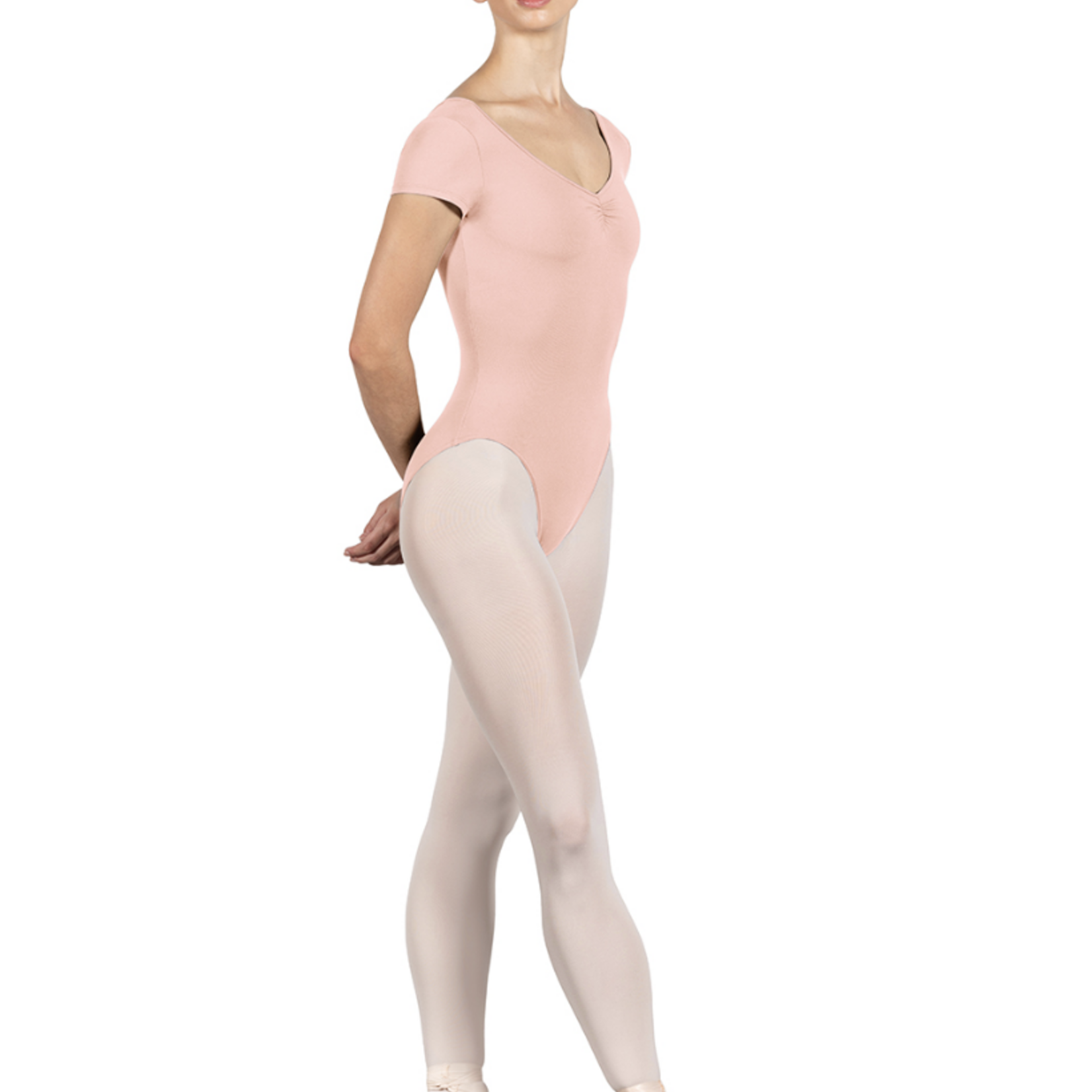 Bloch, Mirella CL4262 Gather Cap Sleeve Leotard