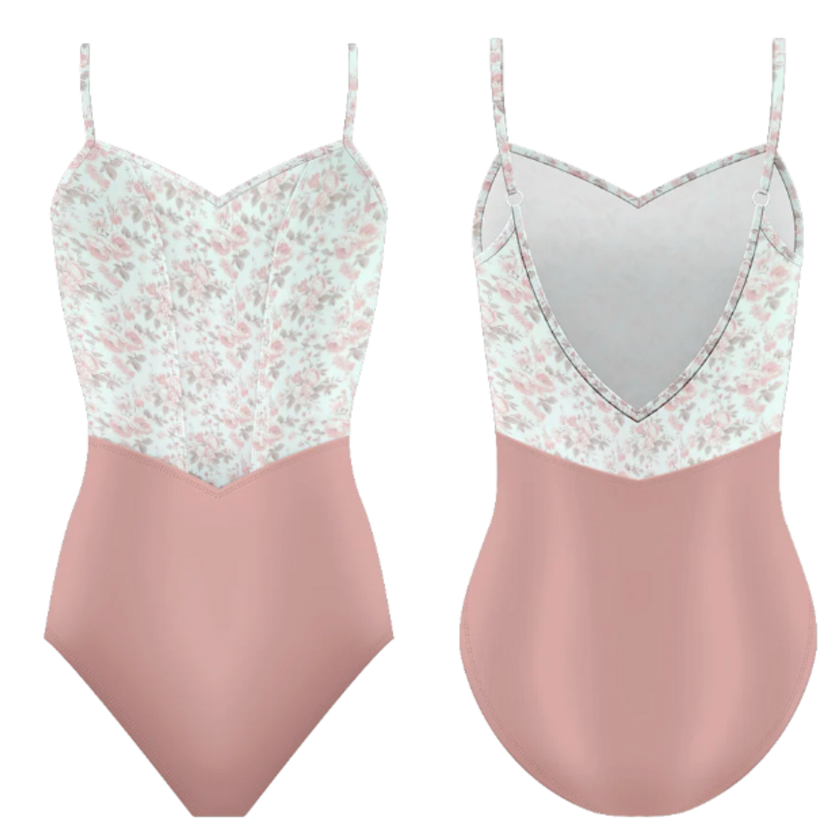 Danse De Paris Child Demi Jardin Perle Adjustable V-Front Leo