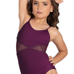 DanzNMotion by Danshuz 21100C - Child Alexis Sheer Insert Cami Leo