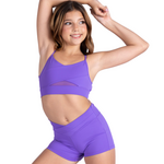 DanzNMotion by Danshuz 26301C- Bowie Girls Solid Color Cami Top