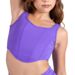 DanzNMotion by Danshuz 26305C - D Reid Girls Corset Style Tank