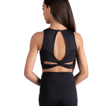 DanzNMotion by Danshuz 26310C - Evaline Girls Twist Back Top