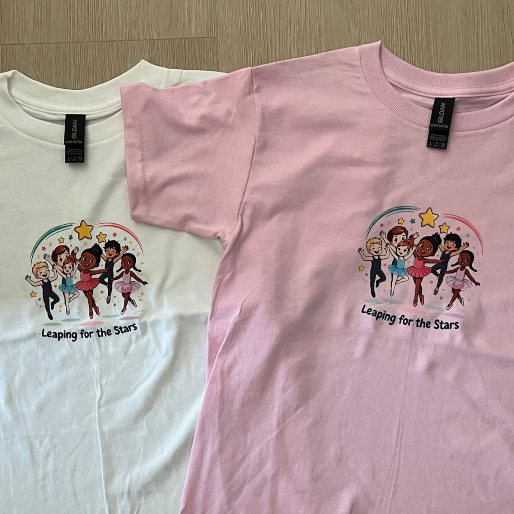 PersonalizedByMaybel Leaping for the Stars T-shirt