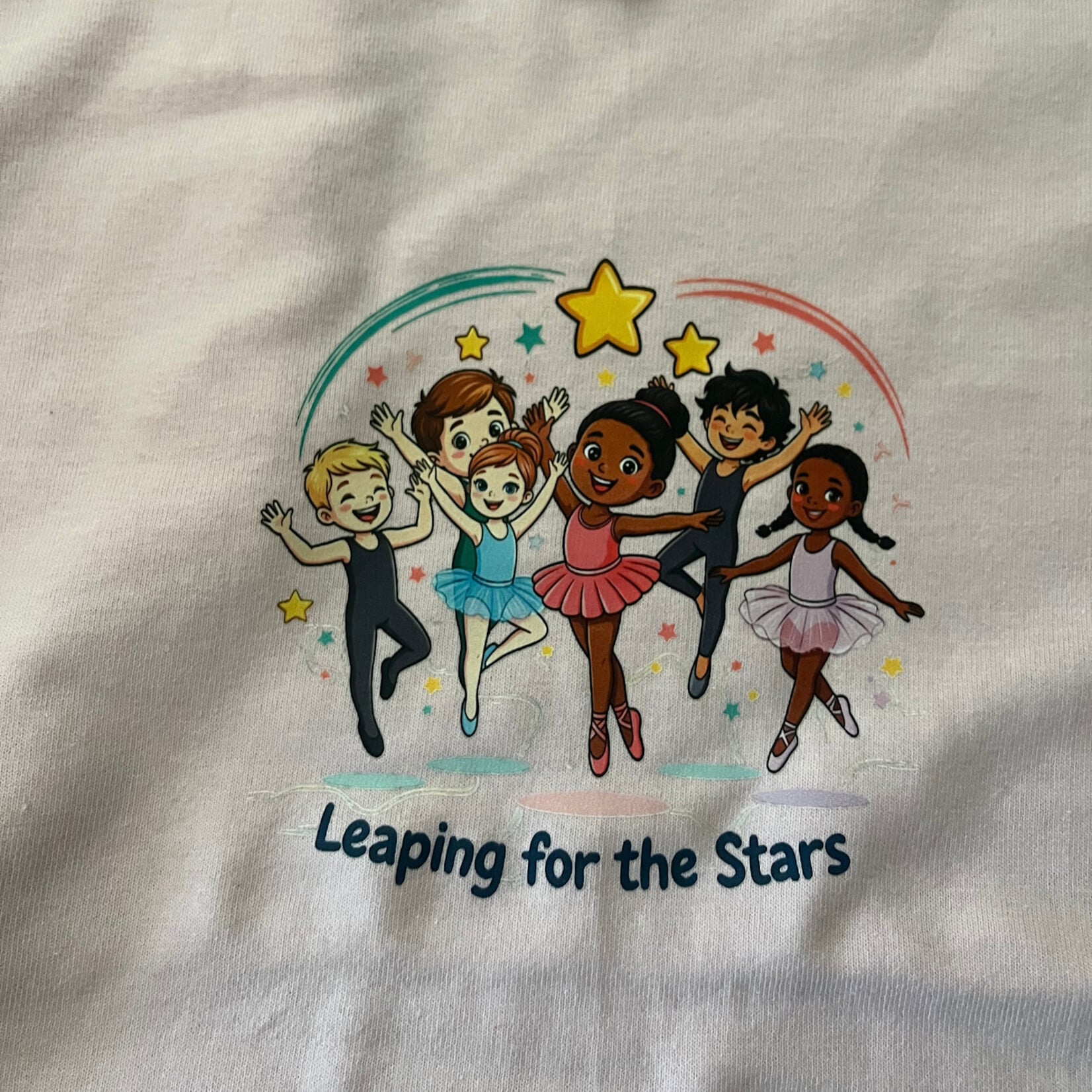 PersonalizedByMaybel Leaping for the Stars T-shirt