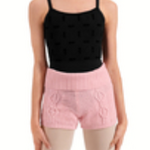 Bloch CR90018 - Rollover Knit Shorts
