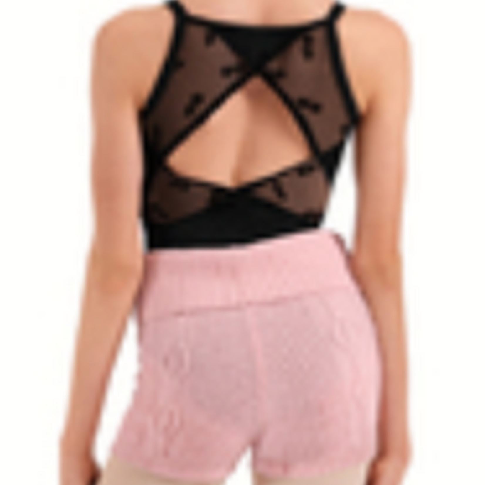 Bloch CR90018 - Rollover Knit Shorts