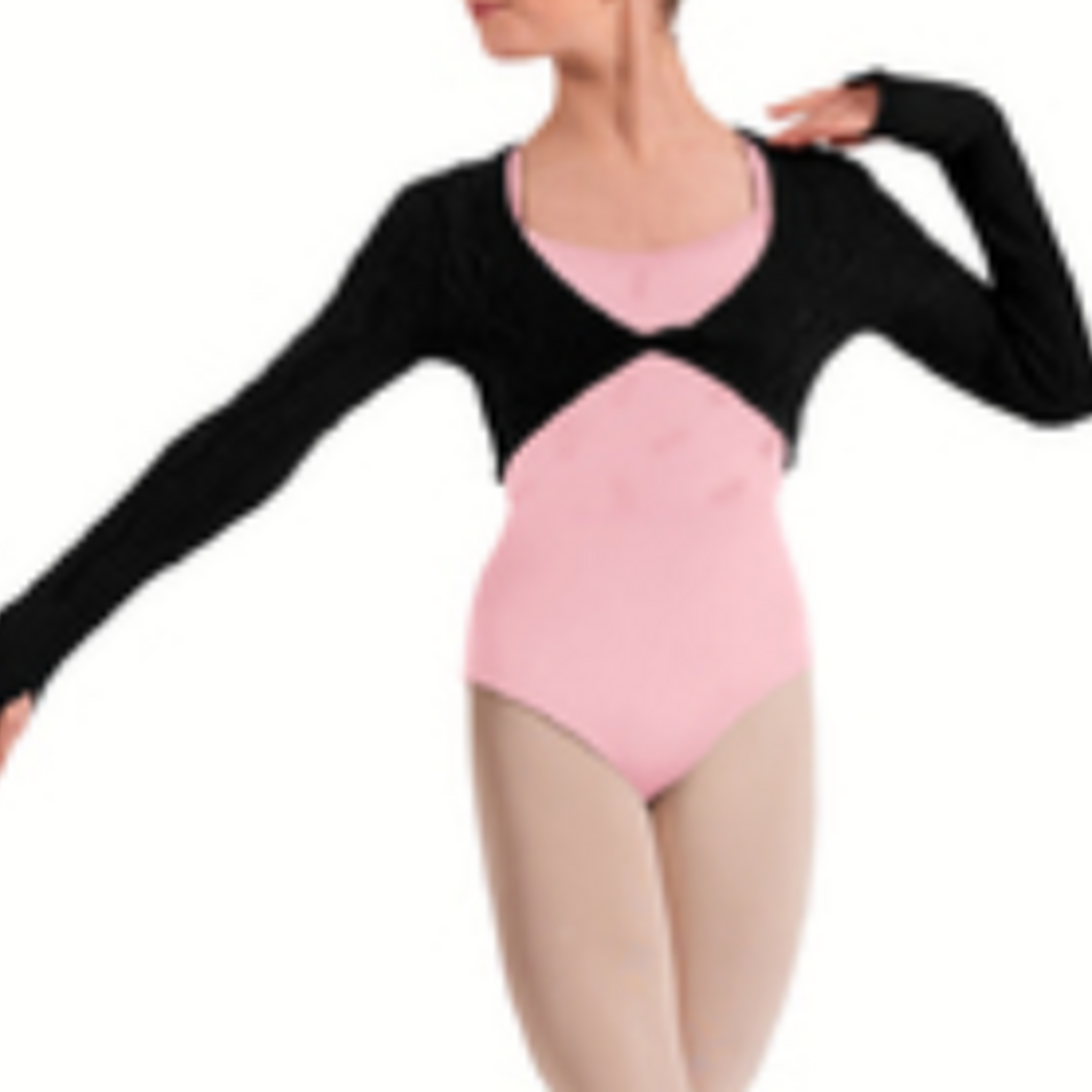 Bloch CZ30043 - Twist Front Knit Top