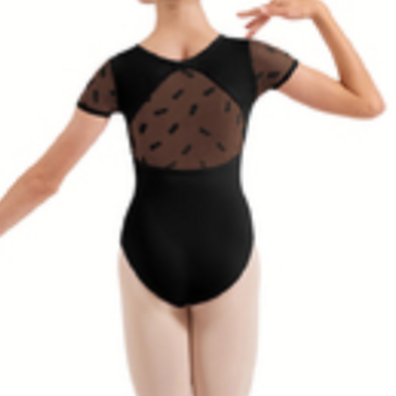 Bloch CL20013 - Floral Cap Slv Leo